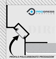 PROFILO DI COPERTURA POLICARBONATO CM.200 PER STRIP PROSHADOW