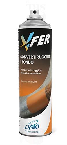 ANTICORROSIVO CONVERTIRUGGINE & FONDO PER METALLI ML.500