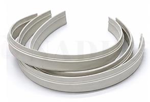 GOMMA RICAMBIO SPATOLA SQUEEGE MM.600 GOMMA BIANCA ANTITRACCIA