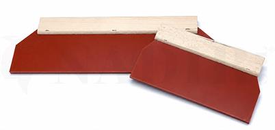 SPATOLA MM.230 MANICO LEGNO LAMA IN POLIURETANO H.8