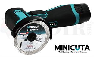 BIHUI mini SMERIGLIATRICE ANGOLARE DISCO ø75 2.5AH