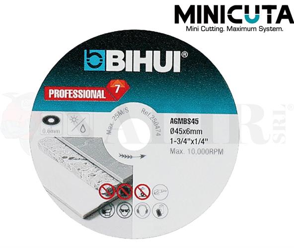 BIHUI DISCO DIAMANTATO SINTERIZZATO miniSMERIGLIATRICE ø50