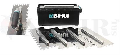 BIHUI SET FRATTONI DENTATI MM.280X115 MANICO INTERCAMBIABILE