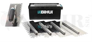 BIHUI SET FRATTONI DENTATI MM.280X115 MANICO INTERCAMBIABILE