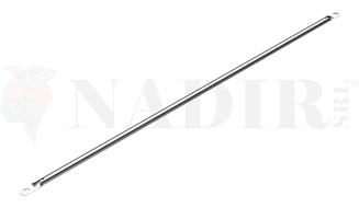 CORRENTE DI FACCIATA PER PONTEGGIO 105 A PERNI ZINCATO ø27 CM.180