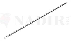 CORRENTE DI FACCIATA PER PONTEGGIO 105 A PERNI ZINCATO ø27 CM.180
