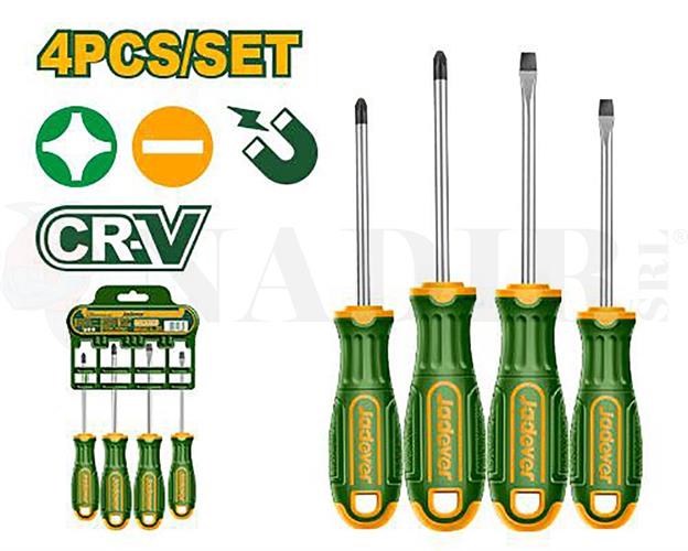SERIE CACCIAVITI 4PZ SU CARTELLA JADEVER ART.JDSS1204