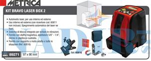 LIVELLA LASER AUTOLIVELLANTE METRICA LASERBOX2