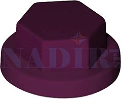 CAPPUCCIO VITI TE CHIAVE 10 ROSSO SIENA RAL 3009 CF.200PZ