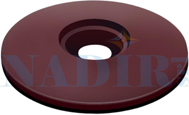 RONDELLA METALLICA FINITURA ROSSO SIENA GUARNIZIONE EPDM DV0306022