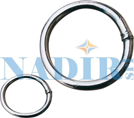 ANELLI SALDATI ZINCATI X CATENE ø25  FILO ø 4.4 CF.200PZ