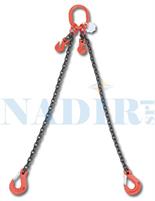 PENDENTI SOLLEVAMENTO A CATENA MT.2 2 BRACCI MAGLIA 7MM 2 TON