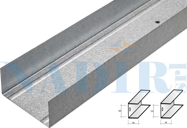 PROFILO GUIDA CARTONGESSO G75 6/10 H.300