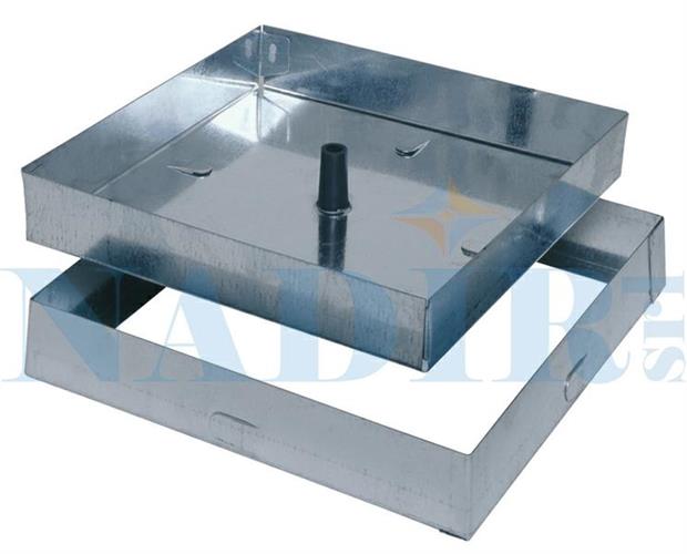 SIGILLO ZINCATO LEGGERO SP10/10+BULLONE 23X23X5