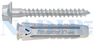 TASSELLO UNIVERSALE TESTA ESAGONALE ø12X60