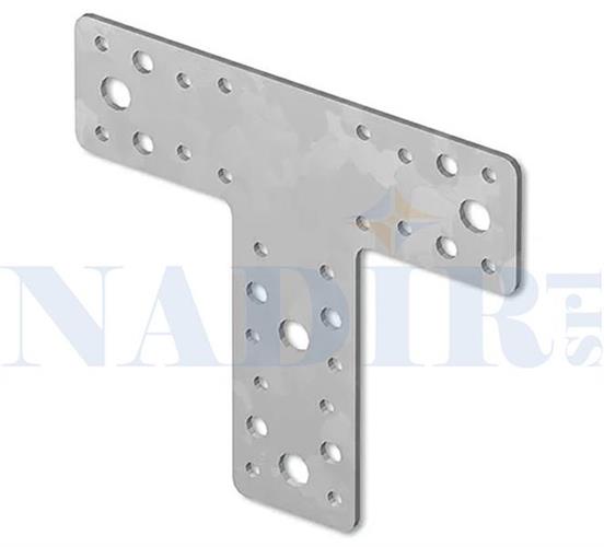 PIASTRA A T PESANTE 80X68X38 SP.2.5MM ART.TE0208025