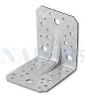 PIASTRA ANGOLARE PESANTE NERVATA 105X105X90 SP.2.5MM ART.KS0210525