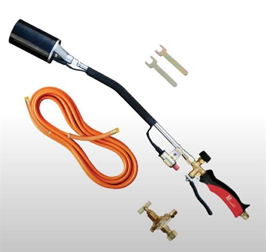 TORCIA CANNELLO RISCALDANTE GAS CM.70 BRUCIATORE ø60 IN KIT