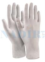GUANTO LATTICE BIANCO CON TALCO TAGLIA S SCATOLA 100PZ
