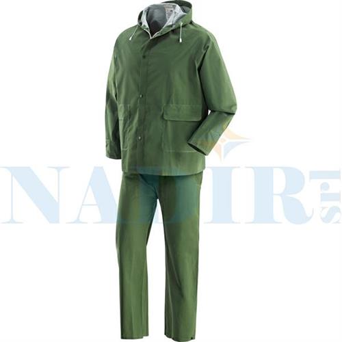 COMPLETO PLUVIO PVC IMPERMEABILE VERDE TG.XXL