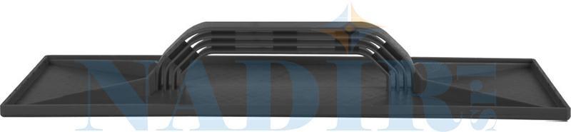 FRATTAZZO COMUNE PLASTICA NERA UNIBLOCK CM.14X44