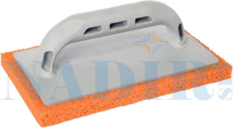 FRATTONE SPUGNA ARANCIO MM.380X70 SUPPORTO ABS