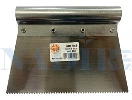 SPATOLA CONICA DENTE SEGA MM.200 PER COLLE A CONTATTO