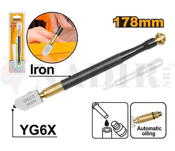 TAGLIAVETRO AUTOLUBRIFICANTE MM.178 CORPO ACCIAIO