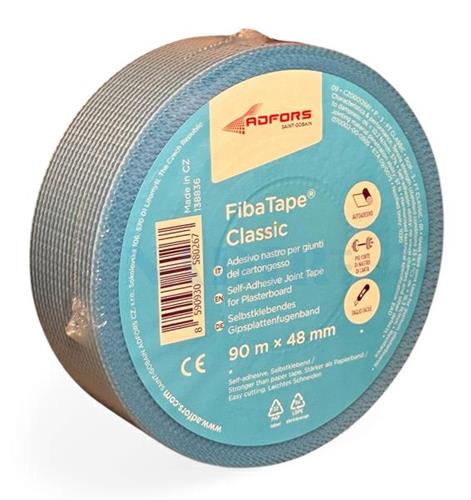 NASTRO FIBRA VETRO BLU MM.48X90MT GIUNZIONI CARTONGESSO NAF01005