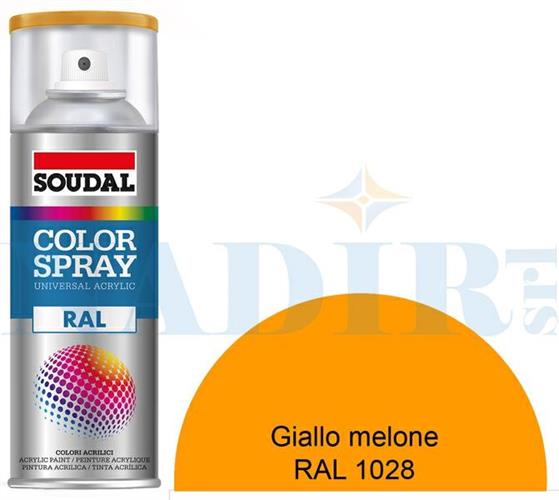 SPRAY ACRILICO GIALLO MELONE RAL1028 ML.400