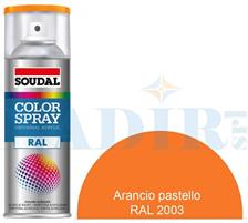 SPRAY ACRILICO ARANCIO PASTELLO 2002 RAL ML.400