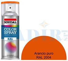 SPRAY ACRILICO ARANCIO PURO RAL2004 ML.400
