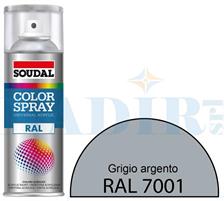 SPRAY ACRILICO GRIGIO ARGENTO RAL7001 ML.400