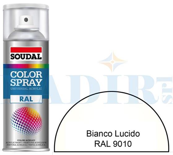 SPRAY ACRILICO BIANCO LUCIDO RAL9010 ML.400