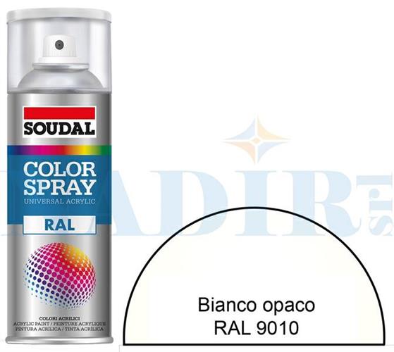SPRAY ACRILICO BIANCO OPACO RAL9010 ML.400