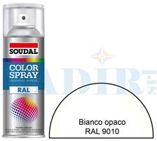 SPRAY ACRILICO BIANCO OPACO RAL9010 ML.400
