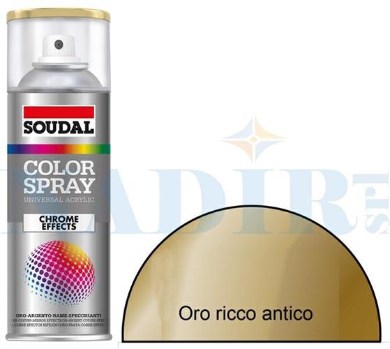 SPRAY ACRILICO METALLI PREZIOSI ORO ANTICO ML.400