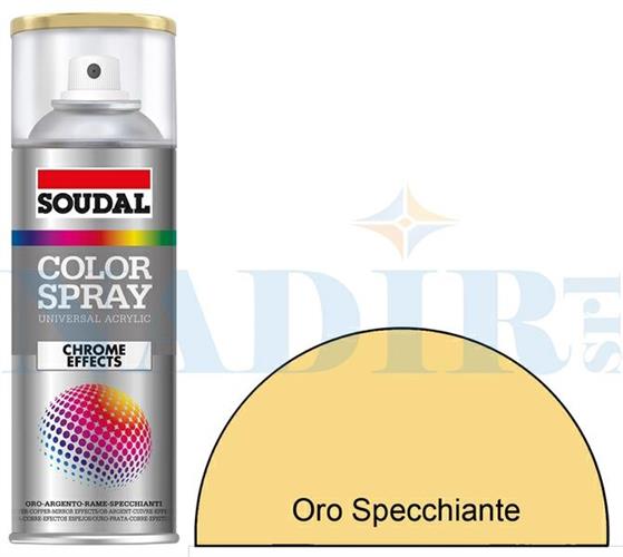 SPRAY ACRILICO METALLI PREZIOSI ORO SPECCHIO ML.400