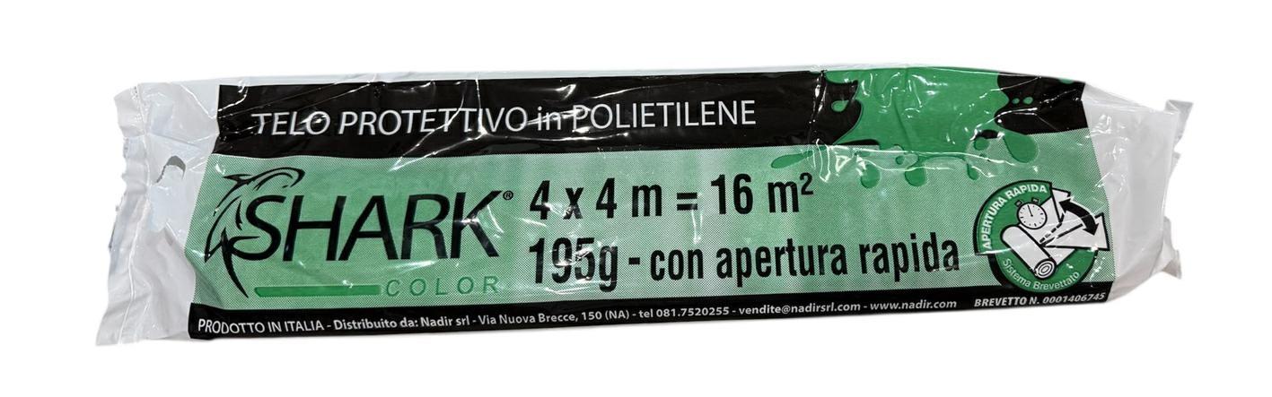 TELO COPRITUTTO APERTURA RAPIDA 16MQ MT.4X4 14µm GR.195 LD