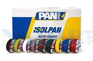 NASTRO ISOLANTE OMOLOGATO IN PVC COLORE BIANCO MM.25X25 MT