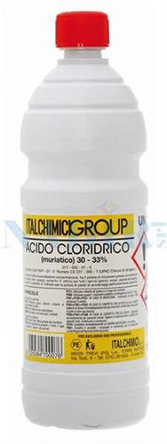 ACIDO CLORIDRICO MURIATICO 30-33% LT.1