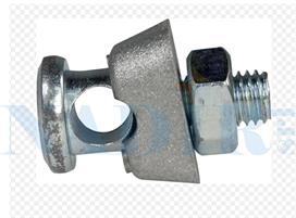 MORSETTO STRINGICAVO PER PALO DISPERSORE C.S.C. ART.19A