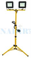 PROIETTORE A LED SU TREPPIEDE 2X W.50 10800LUMEN
