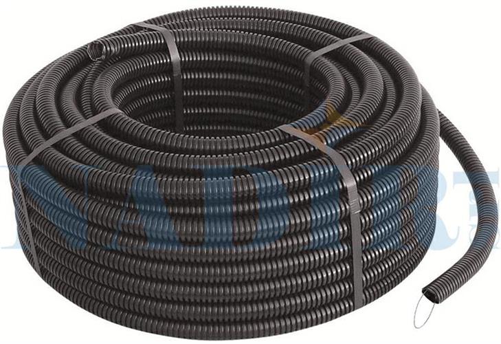 TUBO CORRUGATO C/TIRAFILO ø16X50MT