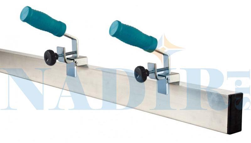 STADIA ALLUMINIO CON MANIGLIE SEZIONE MM.40X80 H.250