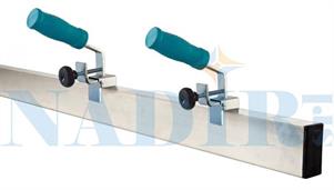 STADIA ALLUMINIO CON MANIGLIE SEZIONE MM.40X80 H.250