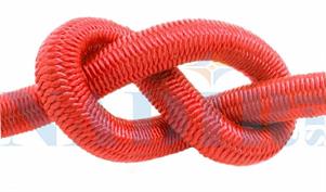 FUNE ELASTICA LATTICE 100% ROSSA IN BOBINA ø8X100MT