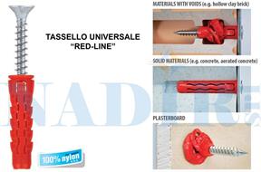 TASSELLO UNIVERSALE CON VITE ø5X25