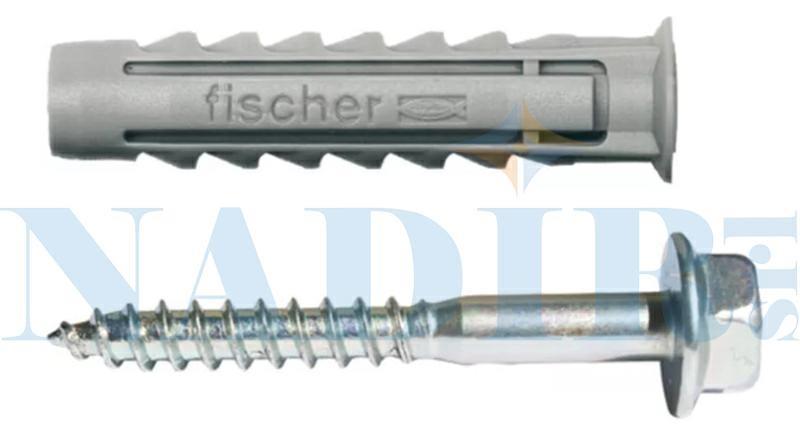 TASSELLO NYLON FISCHER SX-BM ø10X50 VITE TE ø7X60