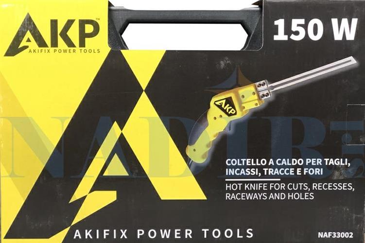COLTELLO A CALDO AKIFIX 150W-LAMA CM.15